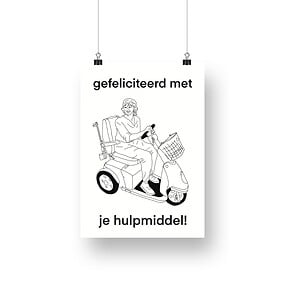Hulpmiddel kaart Scootmobiel