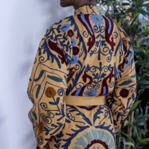 Kimono - Unisex - One size fits all - Artisan Elegance Collection - Warm Yellow