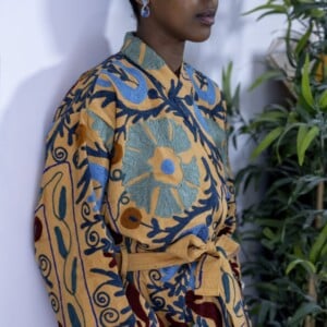Kimono - Unisex - One size fits all - Artisan Elegance Collection - Warm Yellow