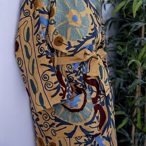 Kimono - Unisex - One size fits all - Artisan Elegance Collection - Warm Yellow