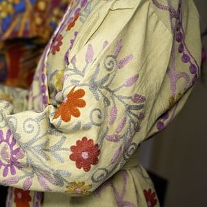 Kimono - Unisex - One size fits all - Indian Bloom Collection - Geel