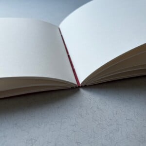 Notie boek, handgemaakt met flexibele omslag, dagboek, journaling