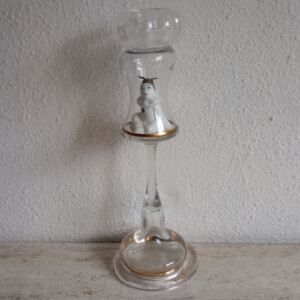 Pierrot met Propellor glasobject met kandelaar functie