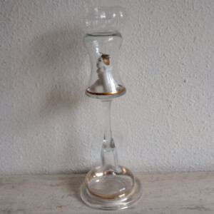 Pierrot met Propellor glasobject met kandelaar functie