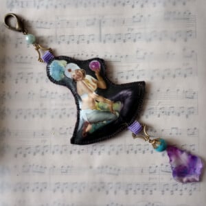 Retro 1001 Nacht PIN-UP Hanger voor Sleutel of Tas