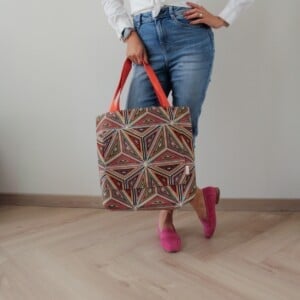 Stoffen Tote - Mosaic - Model Berna