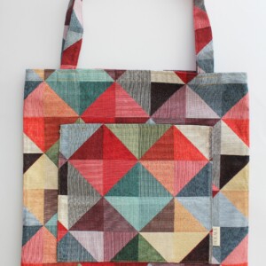 Stoffen Tote - Triangles - Model Melia