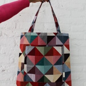 Stoffen Tote - Triangles - Model Melia