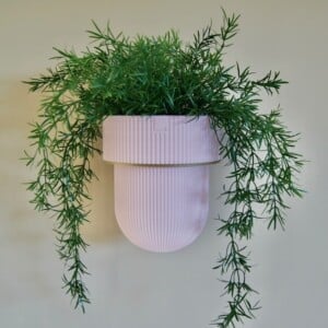 Plantendrager Flora Goud ø 15cm Eco + Pot Pink Blossom