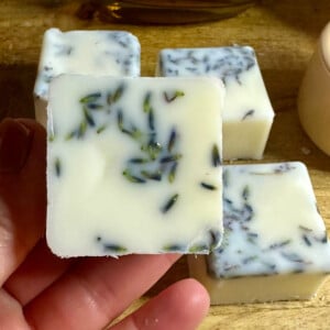 4 blokjes aromawax smelt verse lavendel
