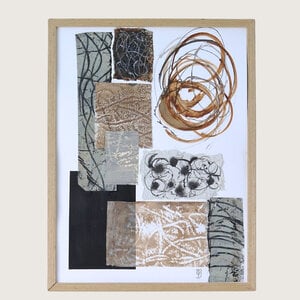 Abstracte compositie beweging