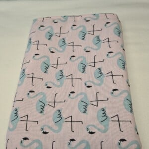 Booksleeve tropical flamingo's