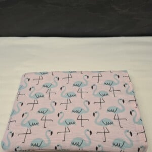 Booksleeve tropical flamingo's