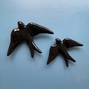 Ceramic Swallows