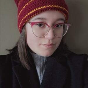 Gehaakte muts 'Harry Potter Gryffindor house'