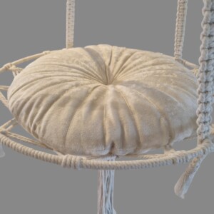 Handgemaakte macrame catswing