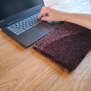 Handgetufte polsmatten MULTI-KLEUR  – Comfort en stijl voor jouw werkplek