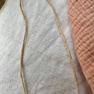 Macrame zomerse ketting handgemaakt
