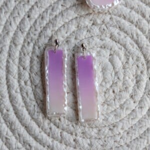Oorbellen | Diva Frosted Lilac