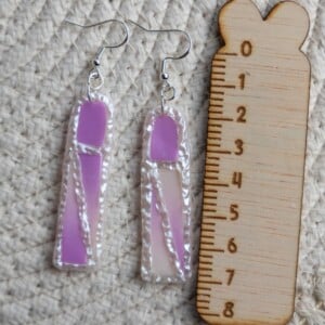 Oorbellen | Janna Frosted Lilac