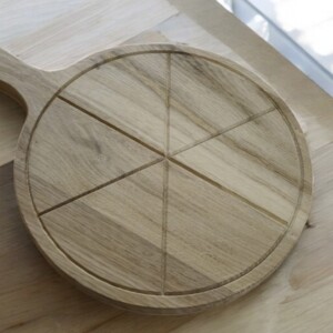 Ronde Serveersnijplank met Handvat