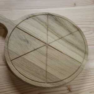 Ronde Serveersnijplank met Handvat