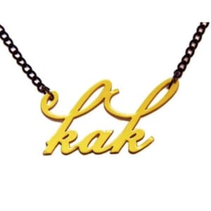 kak deluxe ketting (goud)