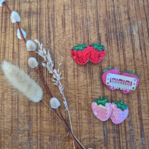 Antislipclip glitter aarbeien