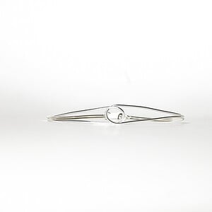 Armband - TANGLED - zilver
