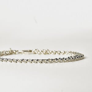Armband - TROUBLED WATER (large) - zilver