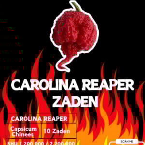 Carolina Reaper Zaden – Kweek de heetste peper ter wereld