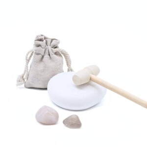 DIY pakket voor kinderen - Verborgen schatten - Rozenkwarts & Rookkwarts
