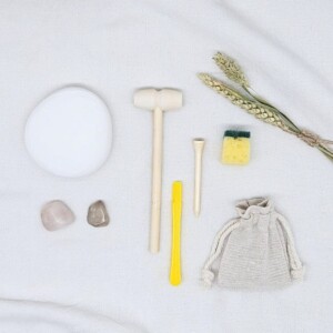 DIY pakket voor kinderen - Verborgen schatten - Rozenkwarts & Rookkwarts