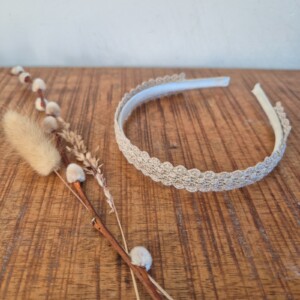 Diadeem met een gouden glitter