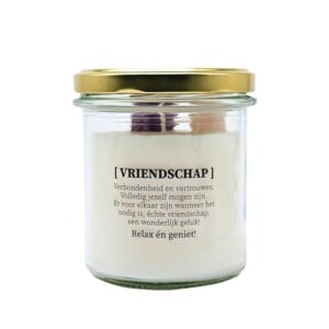 Geurkaars met edelstenen - Vriendschap