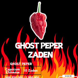 Ghost Pepper zaden – Kweek je eigen vurige sensatie