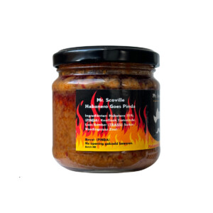 Habanero Goes Pinda – 200 gram-  Pittige sambal met een noot twist!