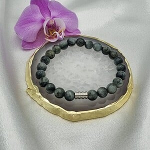 Handgemaakte herenarmband Eagle eye