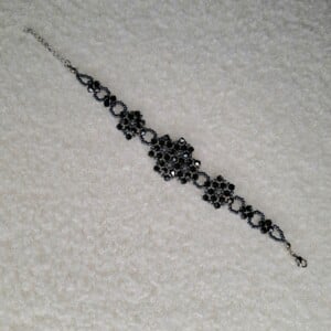 IJsnacht Armband - Zwart