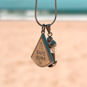 Laguna Beach Pendant Ocean Eye Ketting Zilver