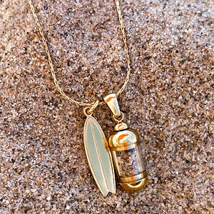 Laguna Beach Pendant Shortboard Goud - Laguna Treasures