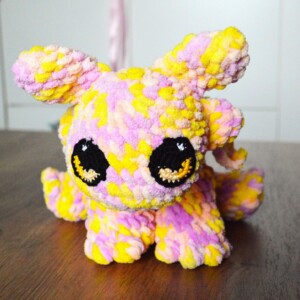 Magische gehaakte Sunset Dragon! Een zachte knuffel vol dromen! : zacht blanket yarn