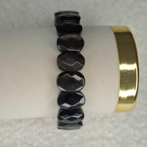 Obsidiaan Armband