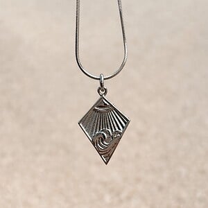 Oceaan Follow The Sun Ketting - Laguna Treasures