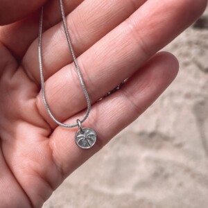 Oceaan Mini Plam Coin Ketting - Laguna Treasures
