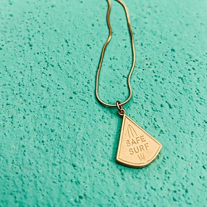 Oceaan Ocean Eye Ketting Goud