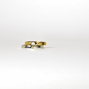 Ring - JEANNE - verguld zilver