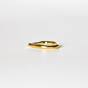 Ring - LIQUID -  verguld zilver