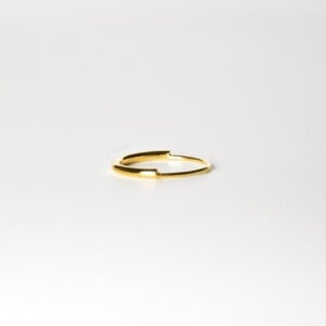 Ring - LISA - verguld zilver
