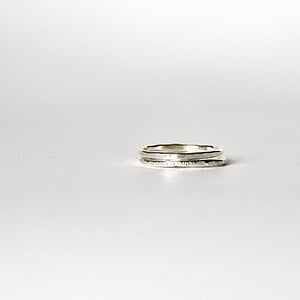Ring - stapelringen - zilver